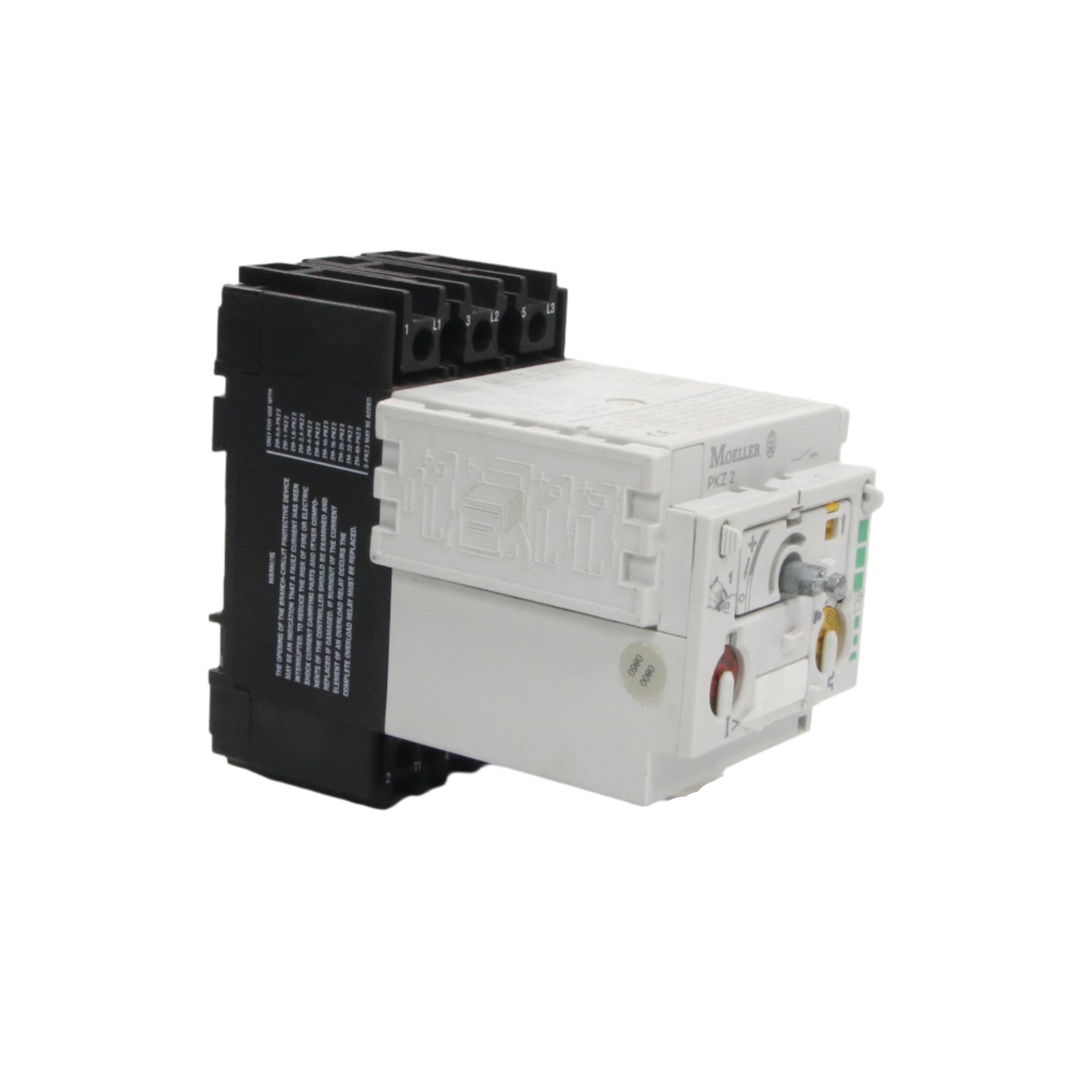 Moeller ZM 25 8 PKZ2 Motor Protector with Trip Block-Motor Protector-Used Industrial Parts