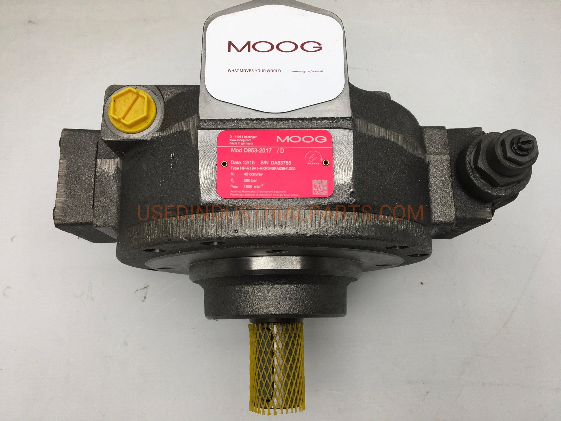 Moog Radial Piston Pump Mod D-953-2017/D-Radial Piston Pump-DB-03-01-Used Industrial Parts