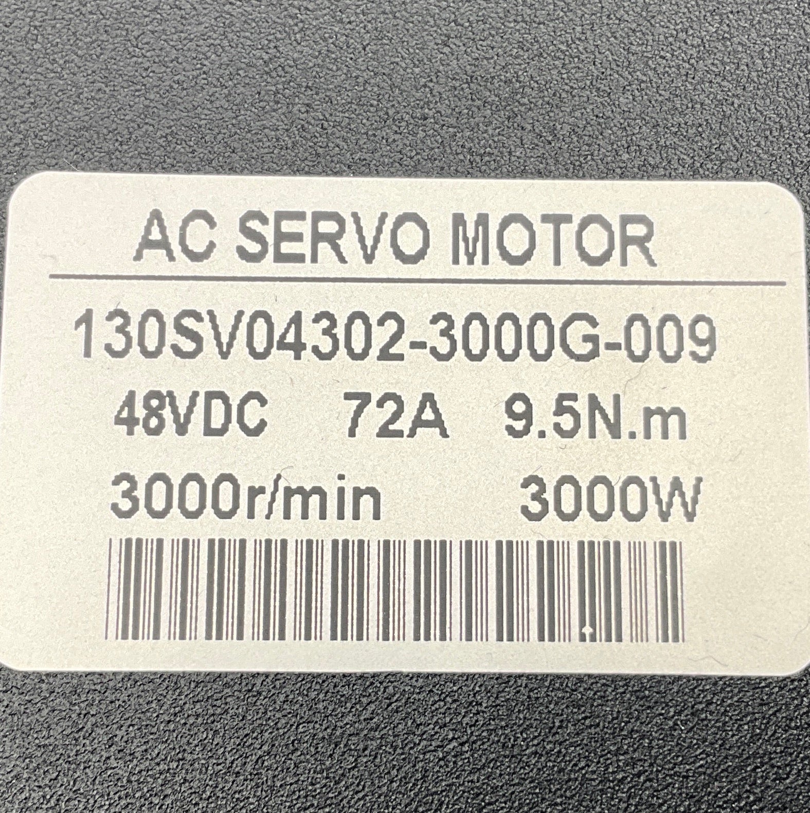 Moons 130SV04302-3000G-009 AC Servo Motor with Planetary Gear-AC Servo Motor with Planetary Gear-Used Industrial Parts