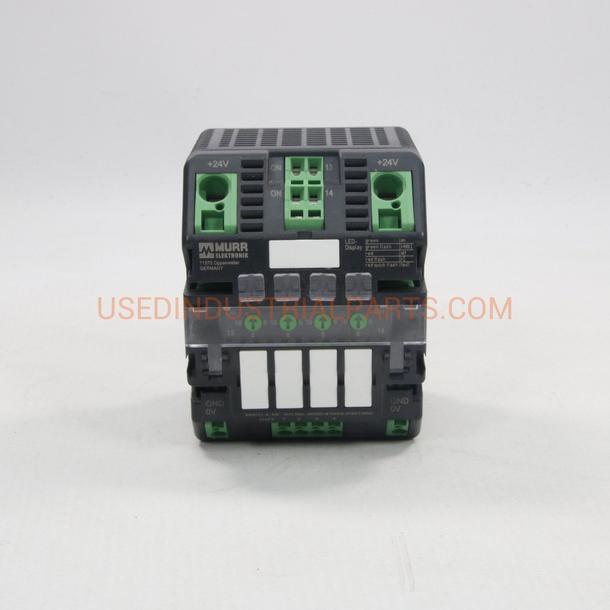 Murr Elektronic Mico 4.10 Circuit Breaker-Electronic Load Circuit Breaker-AE-04-04-05-Used Industrial Parts