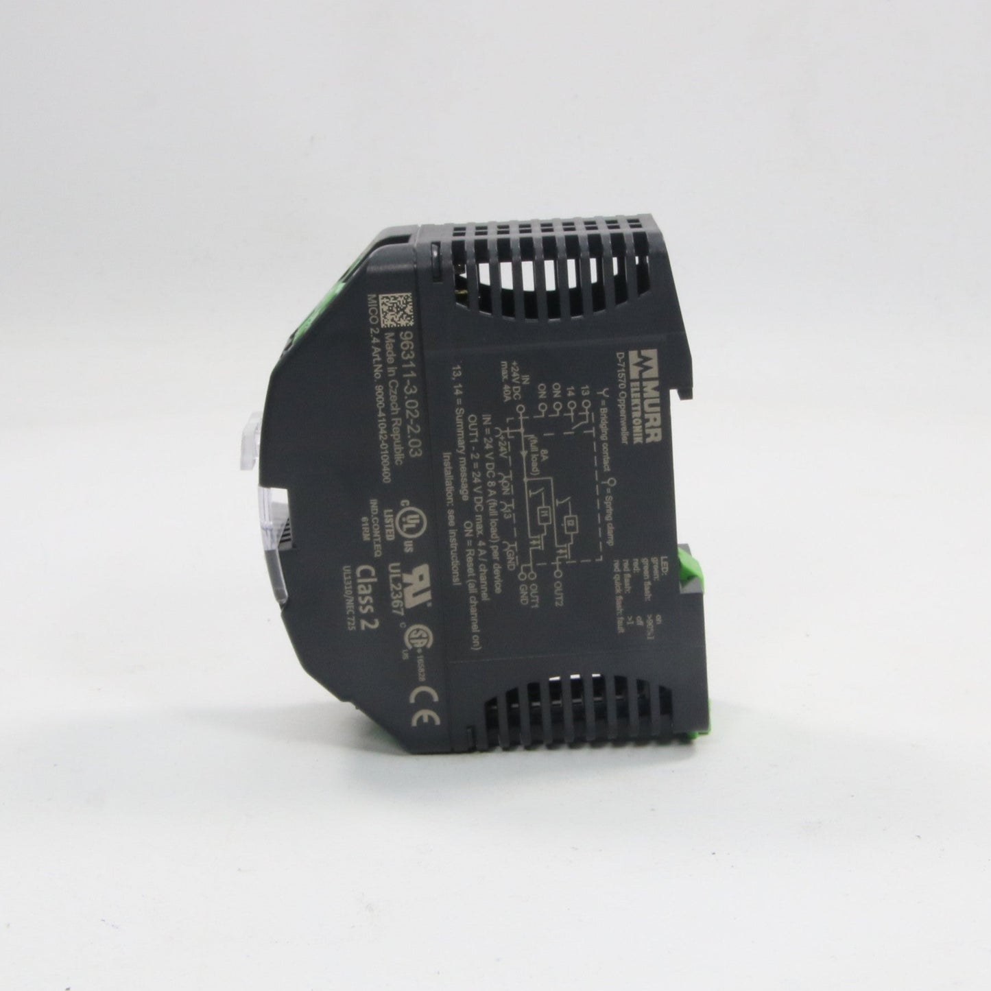 Murr Elektronik 9000-41042-0100400 Mico 2.4 Circuit Breaker-Circuit Breaker-Used Industrial Parts