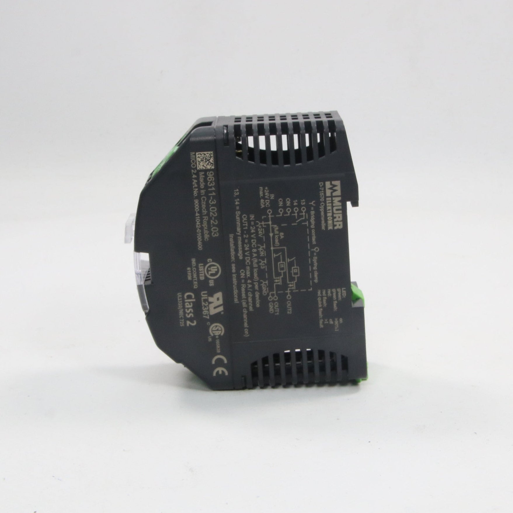 Murr Elektronik 9000-41042-0100400 Mico 2.4 Circuit Breaker-Circuit Breaker-Used Industrial Parts