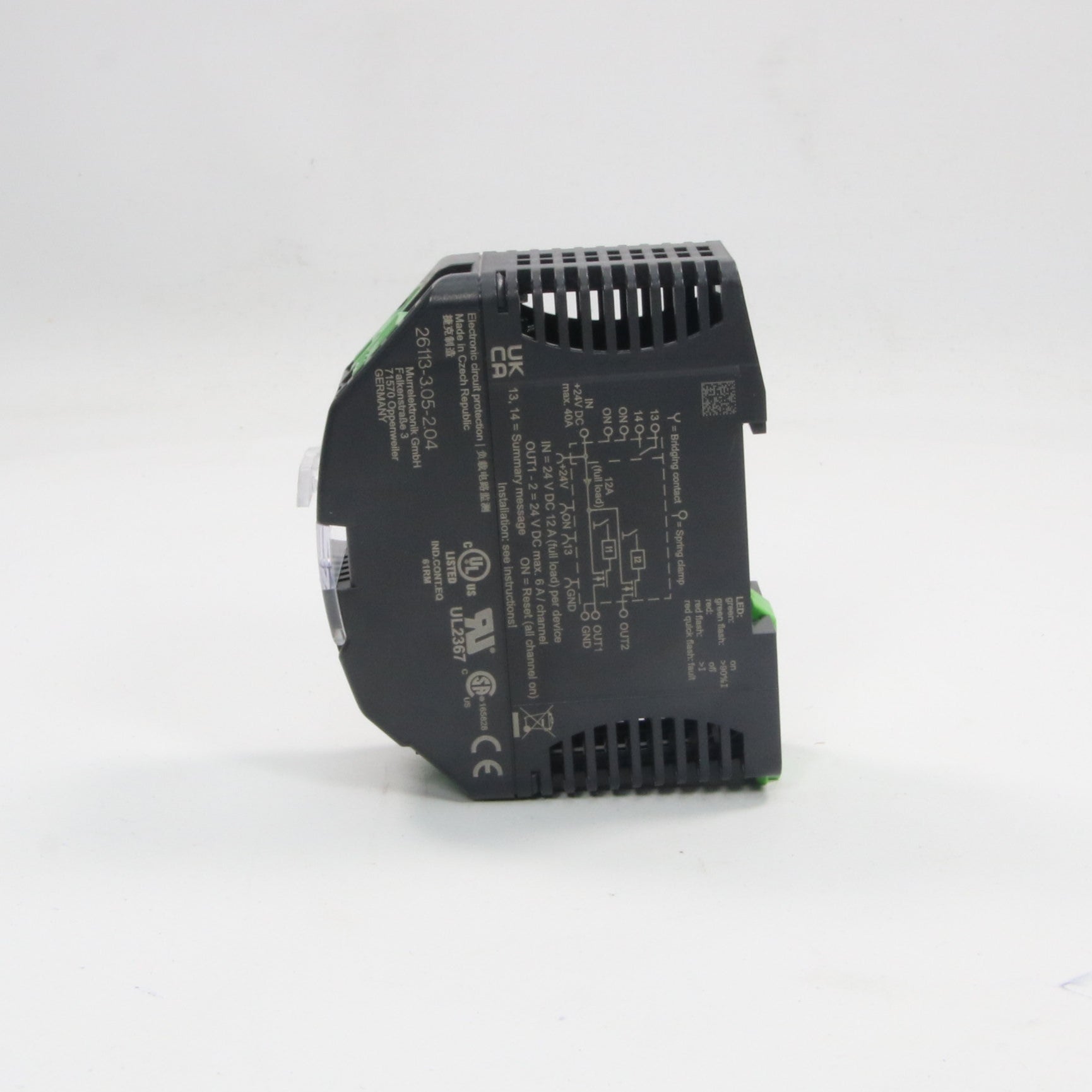 Murr Elektronik 9000-41042-0100600 Mico 2.6 Circuit Breaker-Circuit Breaker-Used Industrial Parts