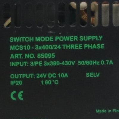 Murr Elektronik MCS10-3X400/24 Switch Mode Power Supply - 85095-Switch Mode Power Supply-Used Industrial Parts
