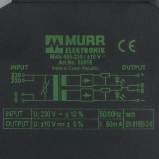 Murr Elektronik MKN 0 50 230 10 Power Supply-Power Supply-Used Industrial Parts