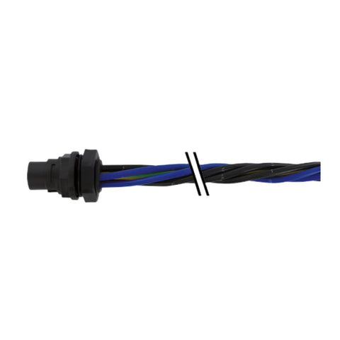 Murr Elektronik MQ15 X Power Male Receptacle-Front Mount Male Receptacle-Used Industrial Parts