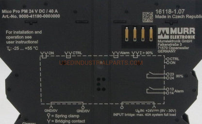 Murr Elektronik Mico Pro PM Power Module-Power Module-AE-07-06-02-Used Industrial Parts