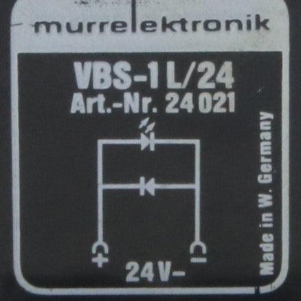 Murr Elektronik VBS 1L 24 Valve Plug Suppressor-Valve Plug Suppressor-Used Industrial Parts