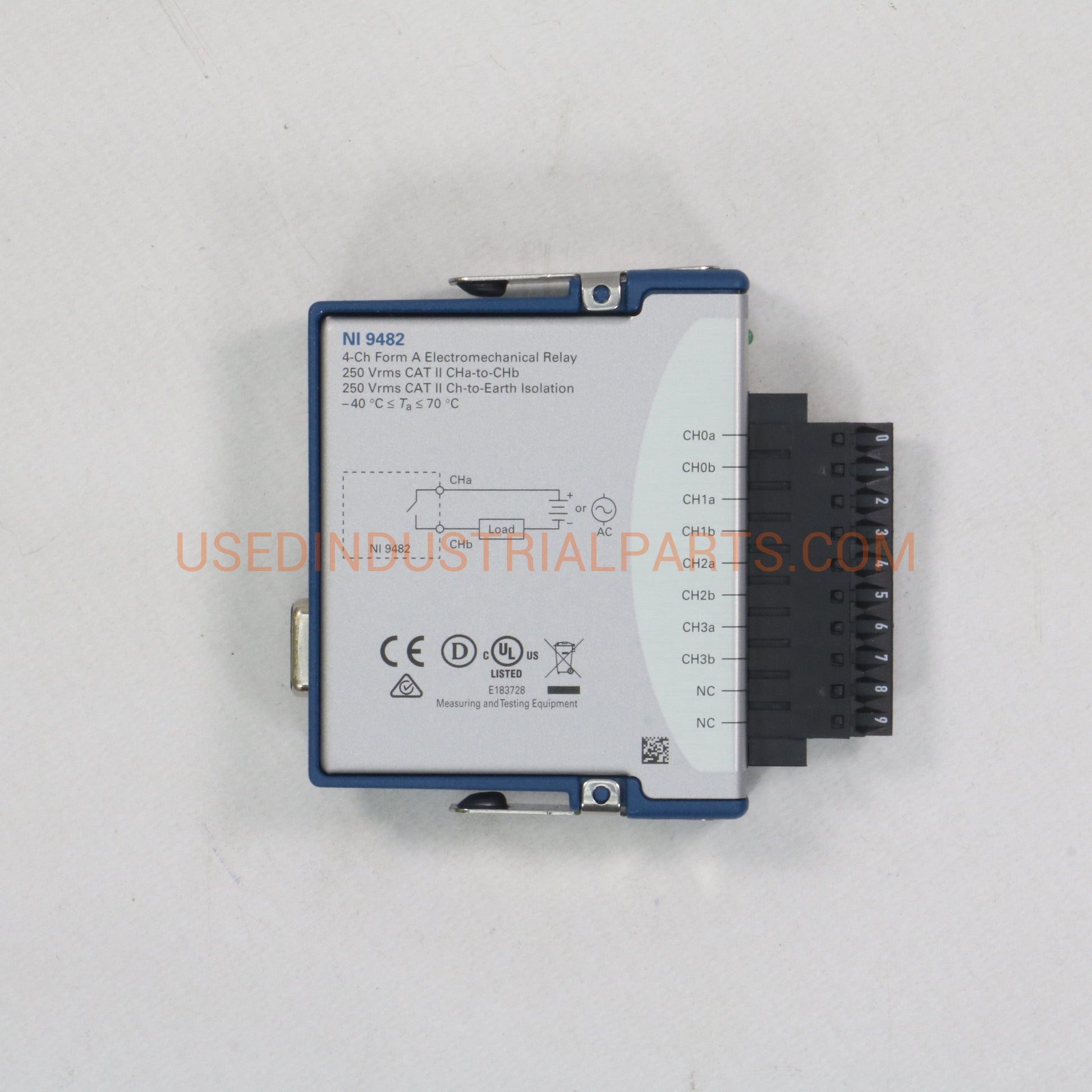 National Instruments Corporation NI 9482 C Series Relay Ouptut Module-Output Module-AD-01-07-Used Industrial Parts