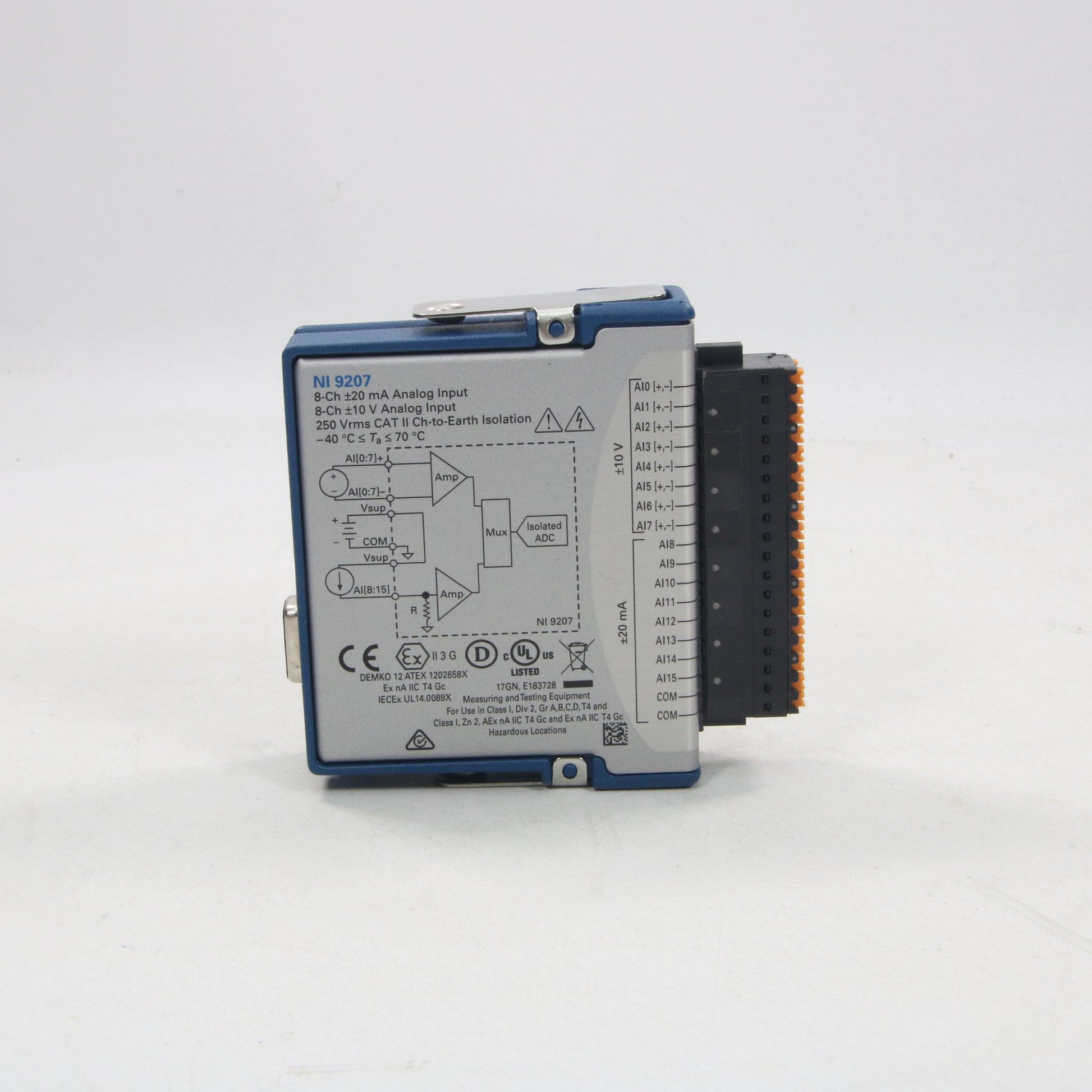 National Instruments NI 9207 Voltage & Current Input Module-Voltage & Current Input Module-Used Industrial Parts