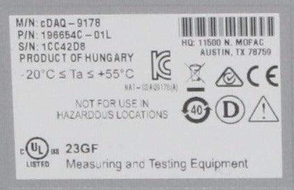 National Instruments cDAQ‑9178 Chassis-Compact DAQ Chassis-Used Industrial Parts