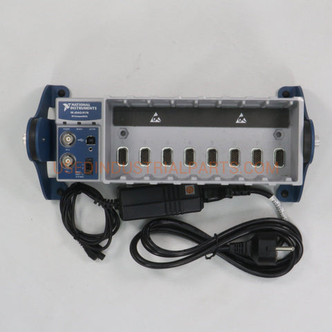 Image of National Instruments cDAQ‑9178 Chassis with Power Adapter-Compact DAQ Chassis-AD-01-06-Used Industrial Parts