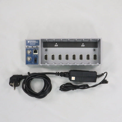 National Instruments cDAQ‑9188 Chassis with Power Adapter-Testing and Measurement-Used Industrial Parts