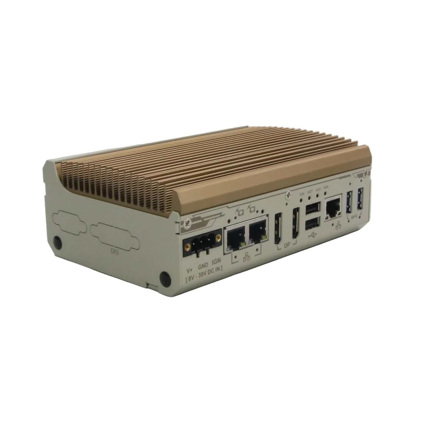 Neousys Technology Inc. POC-400 Ultracompact Embedded Controller-Ultracompact Embedded Controller-CC-04-05-02-6152429166134-Used Industrial Parts