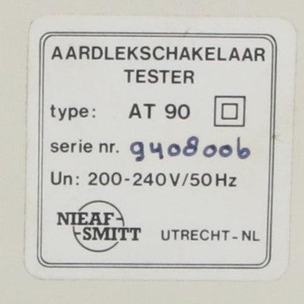 Nieaf Smitt AT 90 Earth Leakage Tester-Earth Leakage Tester-Used Industrial Parts