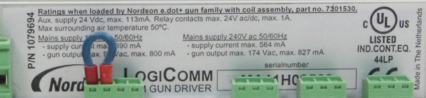 Nordson LogiComm OEM Gun Driver-OEM Gun Driver-Used Industrial Parts