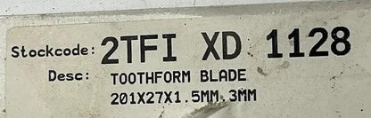 Ocme / Procoupe Industries Toothform Knife - 2TFI XD 1128-Toothform Knife-Used Industrial Parts
