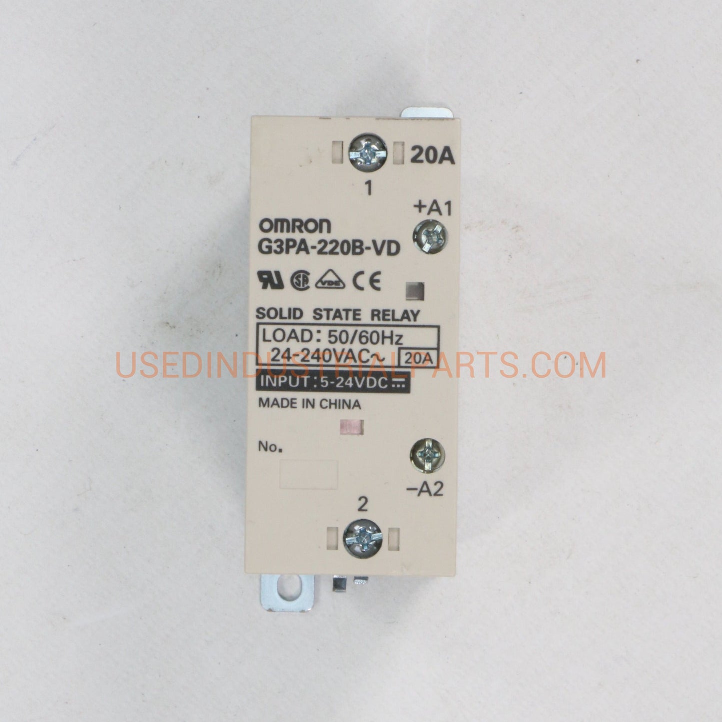 Omron G3PA-220B-VD Solid State Relay-Solid State Relay-AC-07-06-Used Industrial Parts