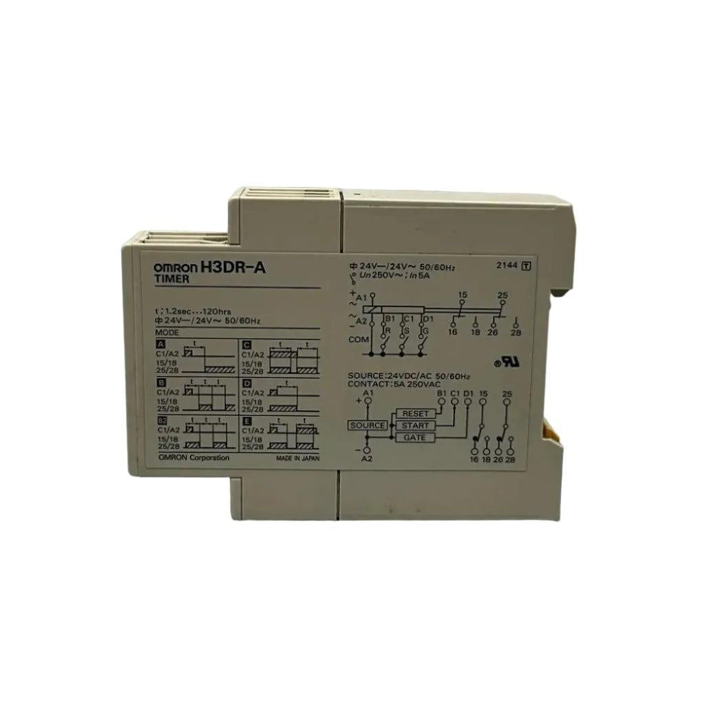 Omron H3DR-A Multi-Function Timer Relay-Used Industrial Parts