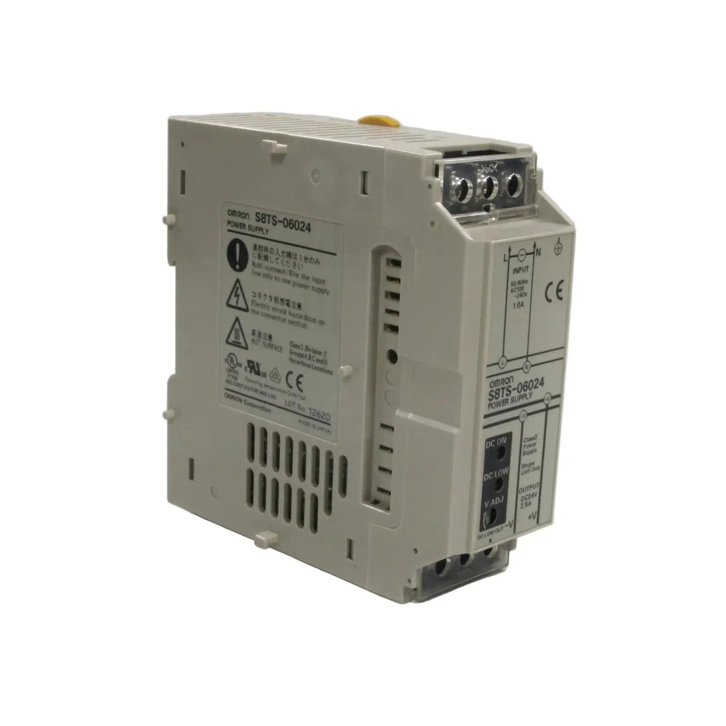 Omron S8TS-06024 Switch Mode Power Supply-Switch Mode Power Supply-01-AA-02-06-06-6152429399327-Used Industrial Parts