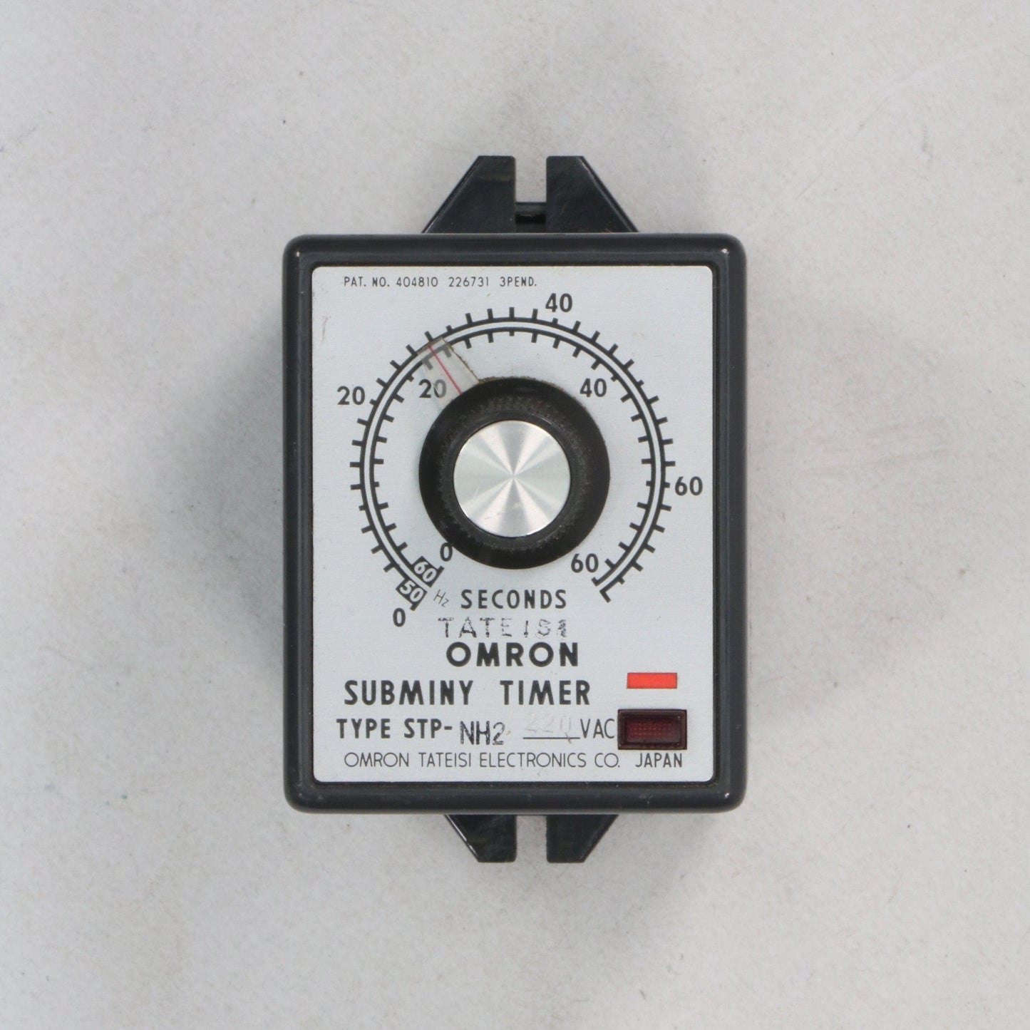 Omron STP-NH2 Subminy Timer-Motor Driven Timer-Used Industrial Parts