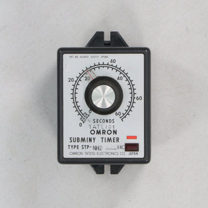 Omron STP-NH2 Subminy Timer-Motor Driven Timer-Used Industrial Parts