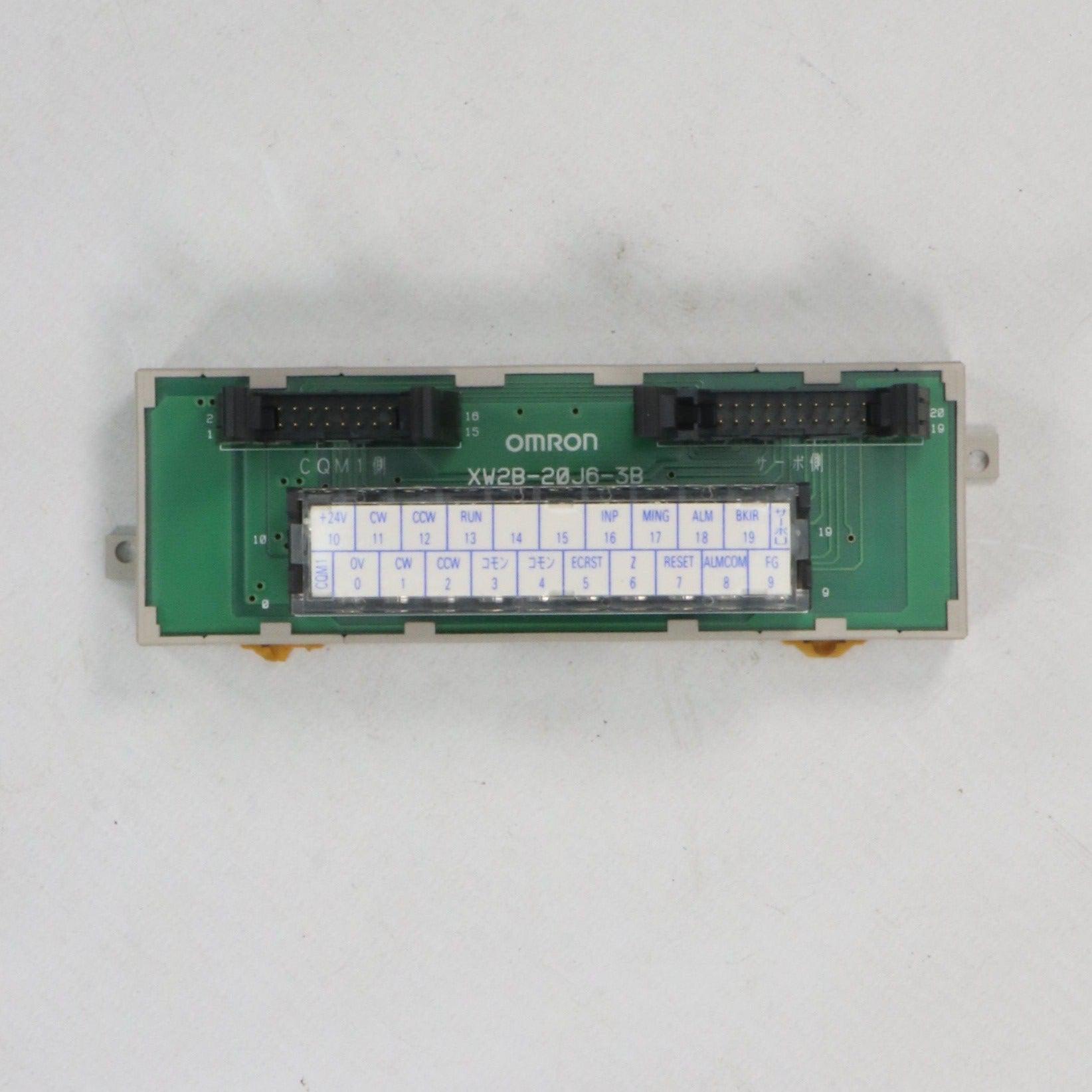 Omron XW2B-20J6-3B Connector Terminal Block-Connector Terminal Block-Used Industrial Parts