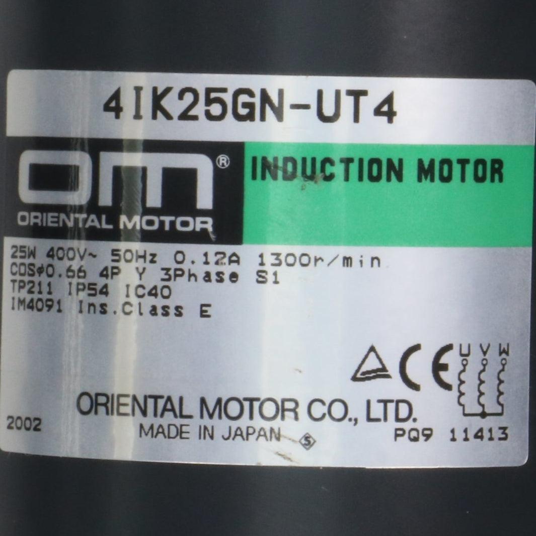 Oriental Motor 4IK25GN UT4 Induction Motor-Induction Motor-Used Industrial Parts