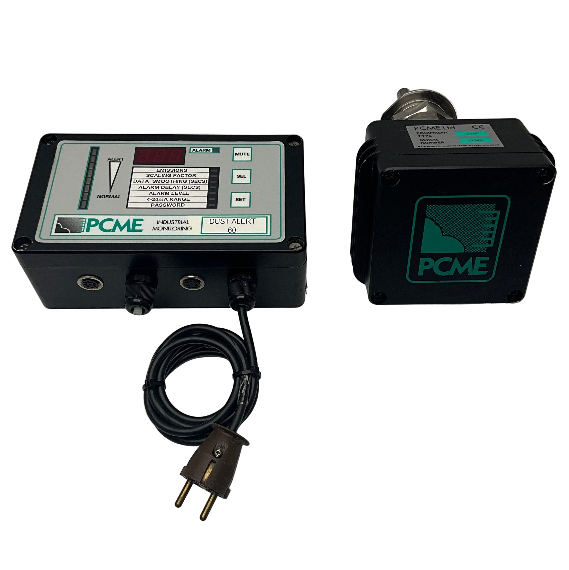 PCME Industrial Monitoring DA60 Monitor/Controller & Sensor-Dust Monitor/Controller & Sensor-Used Industrial Parts