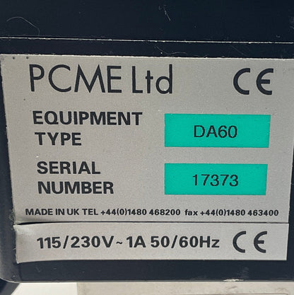 PCME Industrial Monitoring DA60 Monitor/Controller & Sensor-Dust Monitor/Controller & Sensor-Used Industrial Parts