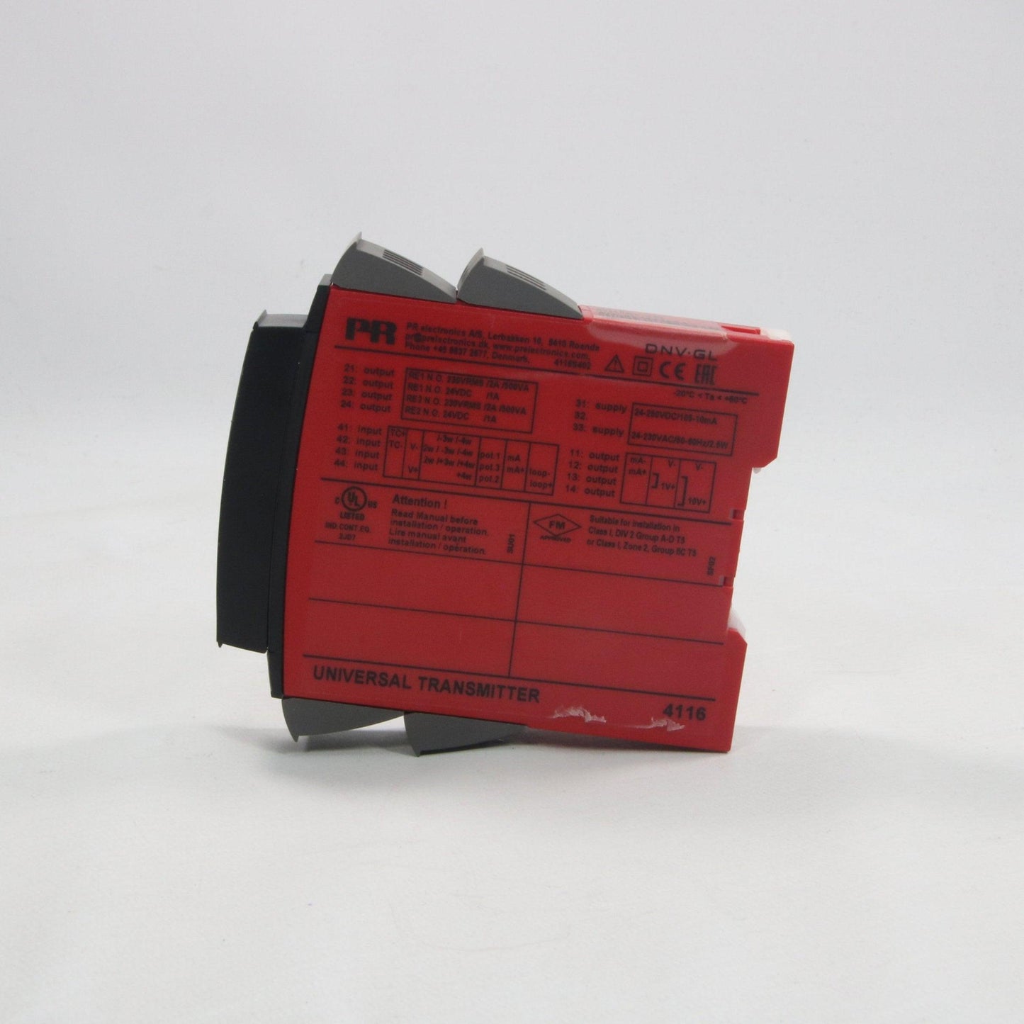 PR Electronics 4116 Universal Transmitter-Universal Transmitter-Used Industrial Parts