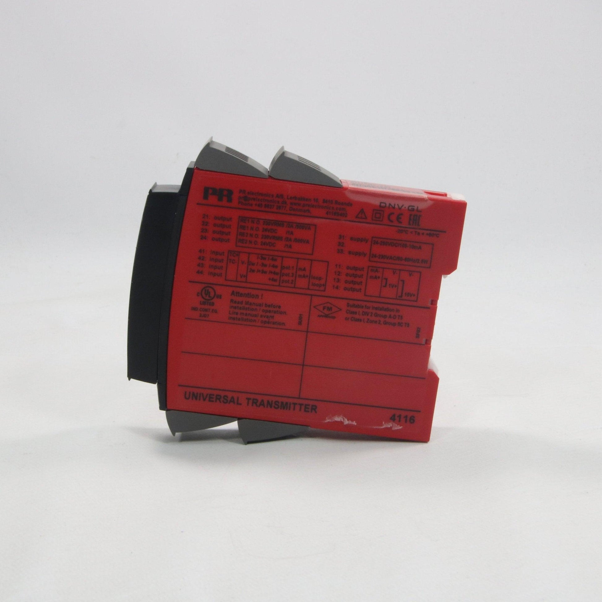 PR Electronics 4116 Universal Transmitter-Universal Transmitter-Used Industrial Parts