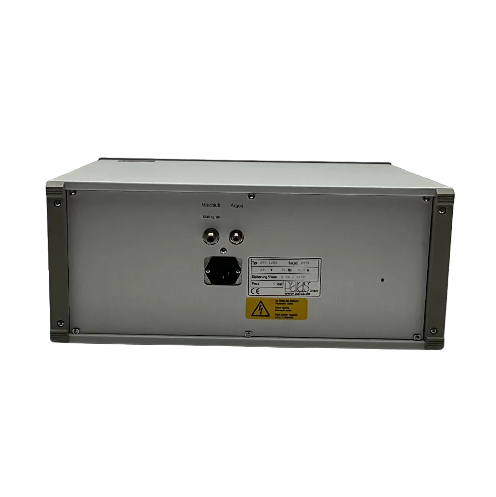 Palas GmbH Aerosoltechnologie GFG-1000 Graphite Aerosol Generator-Graphite Aerosol Generator &nbsp;-Used Industrial Parts