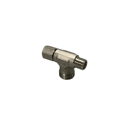 Parker Ermeto ELR06/12/06LOMD71 Swivel Nut Run Tee-Swivel Nut Run Tee-Used Industrial Parts