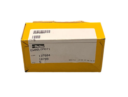 Parker Ermeto EW06LOMD71 Swivel Nut Elbow-Swivel Nut Elbow-Used Industrial Parts