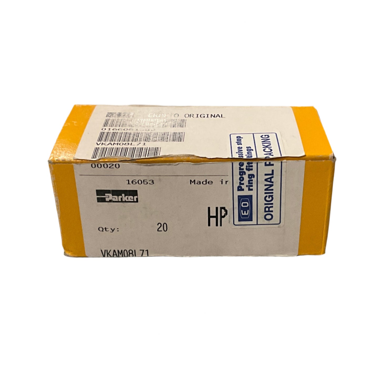 Parker Ermeto VKAM08L71 Blanking Plug for Cones-Blanking Plug for Cones-Used Industrial Parts