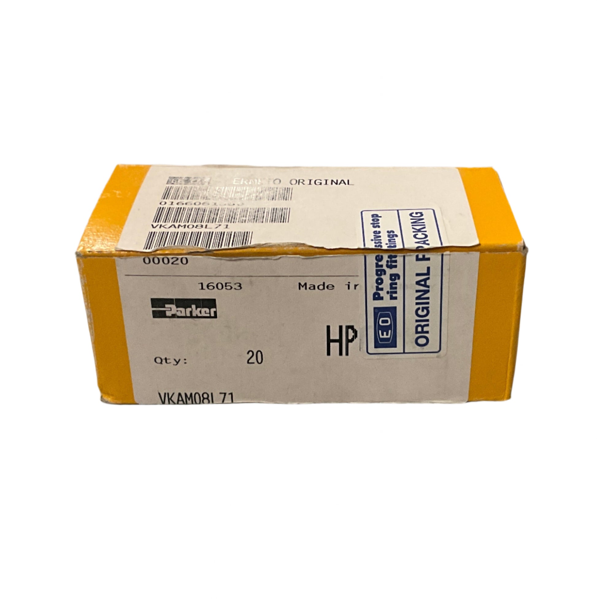 Parker Ermeto VKAM08L71 Blanking Plug for Cones-Blanking Plug for Cones-Used Industrial Parts