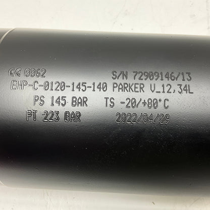 Parker Hannifin EHP Large Bore Piston Accumulator-Large Bore Piston Accumulator-Used Industrial Parts