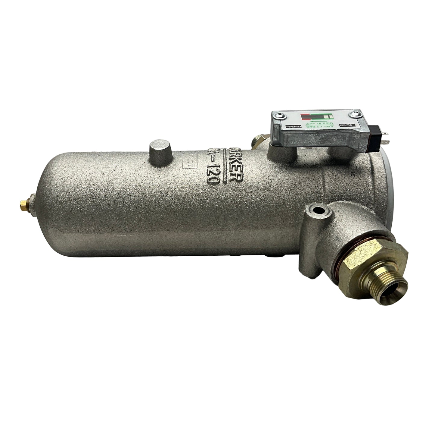 Parker Hannifin GA405QLBE3EG201 In-Line Filter Housing-In-Line Filter Housing-Used Industrial Parts