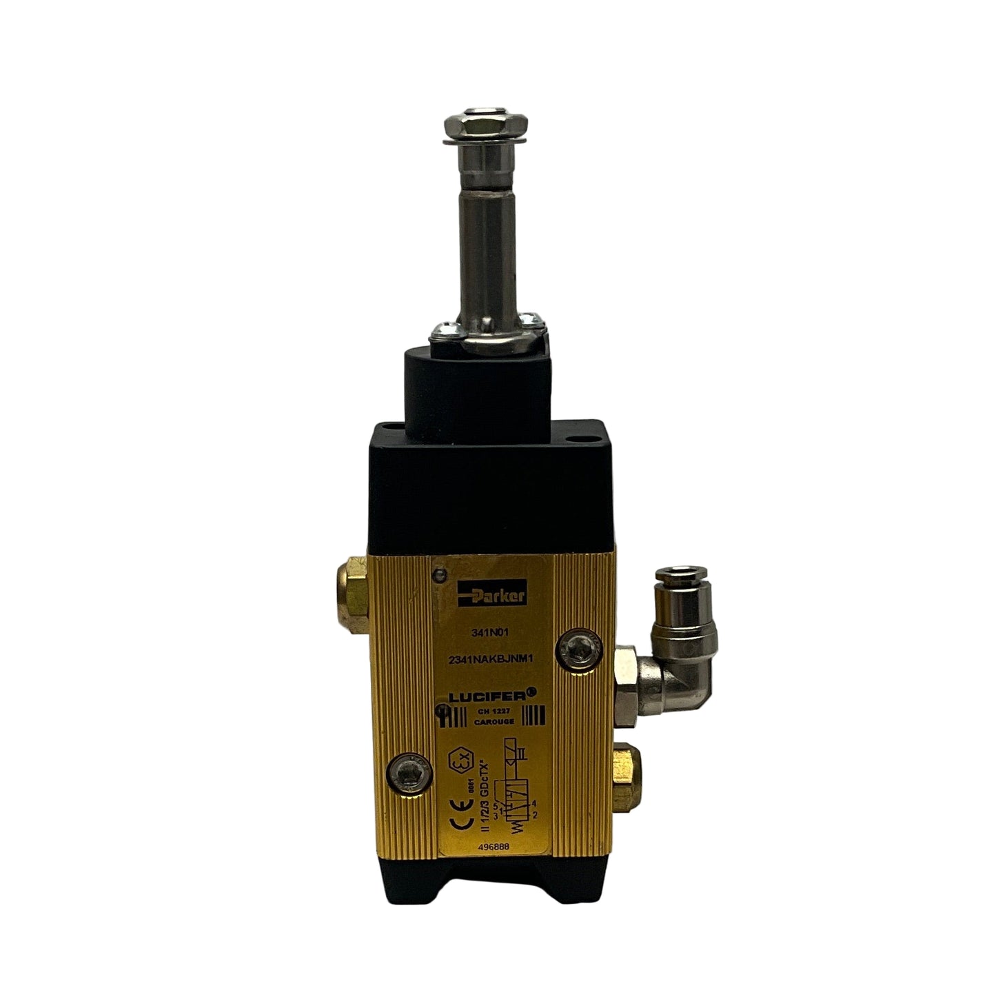 Parker Lucifer 341N01 NAMUR Solenoid Valve-Solenoid Valve-Used Industrial Parts