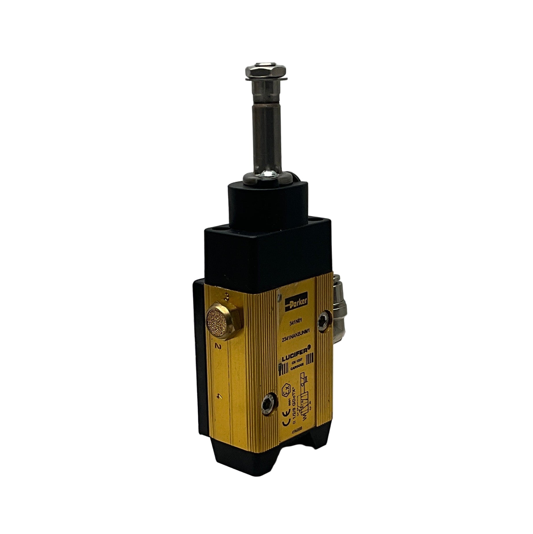 Parker Lucifer 341N01 NAMUR Solenoid Valve-Solenoid Valve-Used Industrial Parts