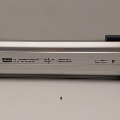 Parker OSP-P Rodless Pneumatic Actuator – Model OSPP400000000350000000000-Rodless Pneumatic Actuator-Used Industrial Parts