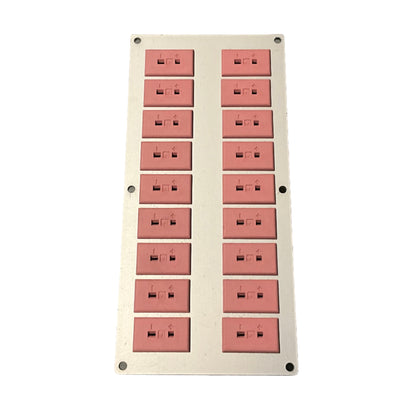 Pentronic Thermocouple Connector Panel - 18 Way-Connector Panel-Used Industrial Parts