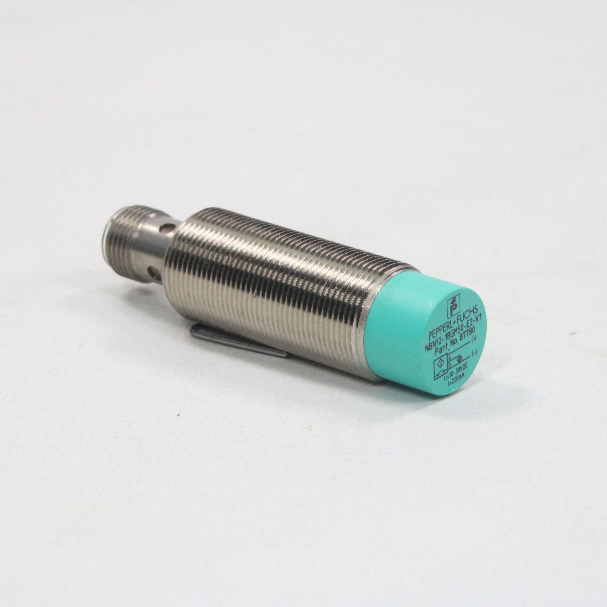 Pepperl + Fuchs Inductive Sensor NBN12-18GM50-E2-V1-Inductive Sensor-AB-06-01-Used Industrial Parts