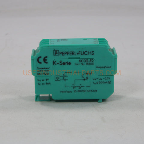 Image of Pepperl + Fuchs K-Series KCD2-E2-Terminal Amplifier-AA-04-05-Used Industrial Parts