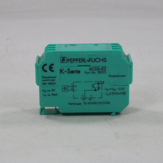 Pepperl + Fuchs K-Series KCD2-E2-Terminal Amplifier-AA-04-05-Used Industrial Parts