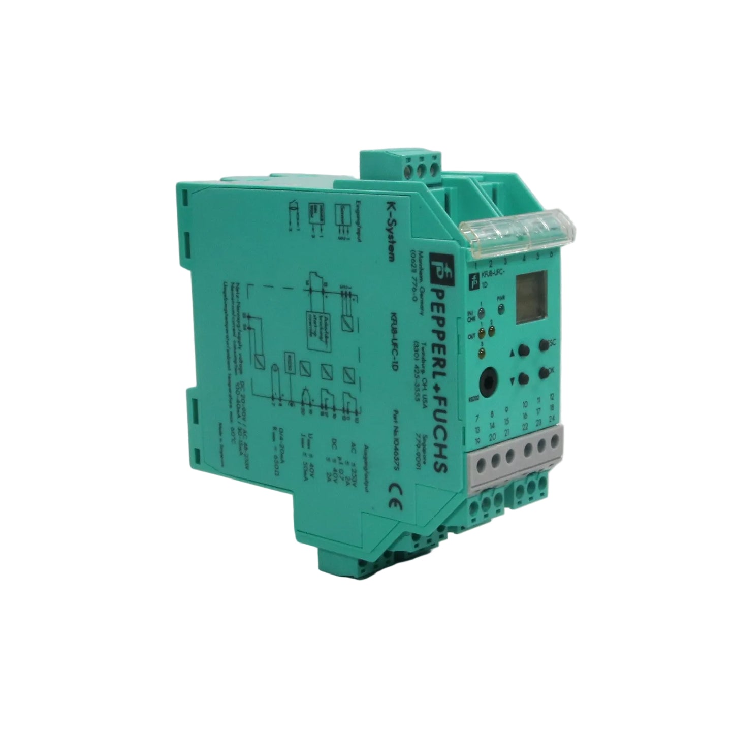 Pepperl + Fuchs KFUU8-UFC-1.D Frequency Converter - 1046575-Frequency Converter-01-AA-02-11-09-6152429399303-Used Industrial Parts