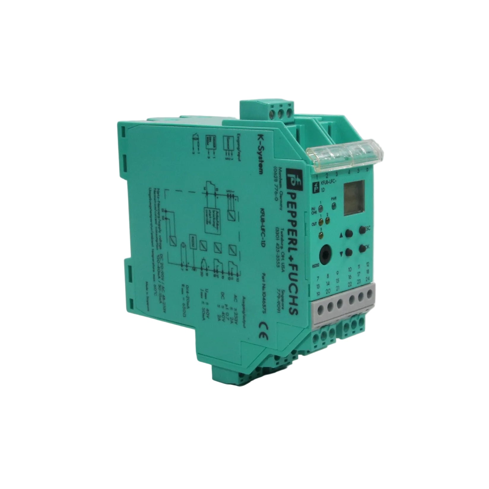 Pepperl + Fuchs KFUU8-UFC-1.D Frequency Converter - 1046575-Frequency Converter-01-AA-02-11-09-6152429399303-Used Industrial Parts