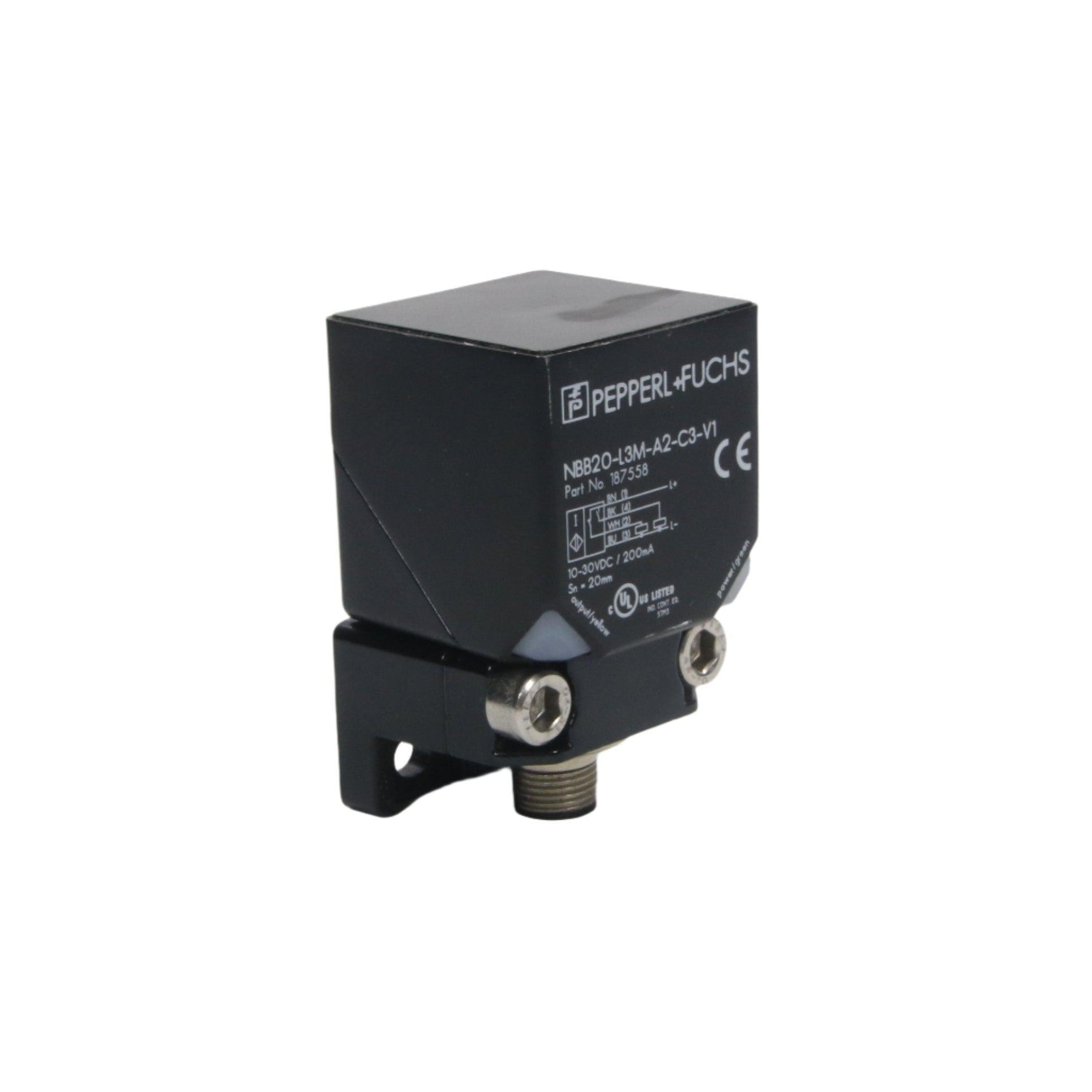 Pepperl + Fuchs NBB20 L3M A2 C3 V1 Proximity Sensor-Proximity Sensor-Used Industrial Parts