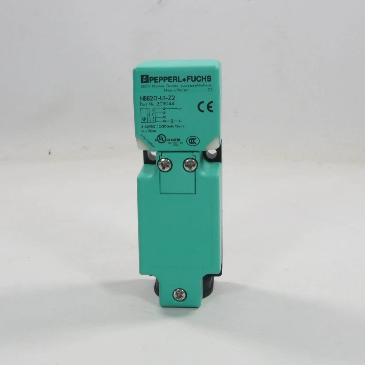 Pepperl + Fuchs NBB20-U1-Z2 Inductive Sensor - 203044-Inductive Sensor-Used Industrial Parts